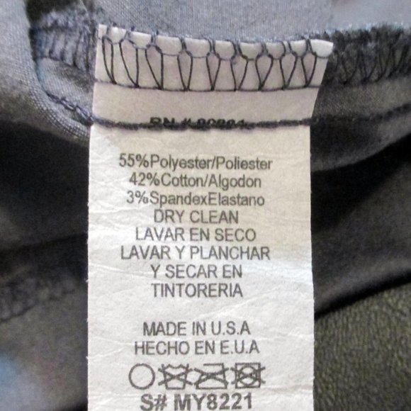 MY STORY Grey Satin/Black Lace Mini SZ SMALL BACK LESS DRESS - Picture 10 of 10